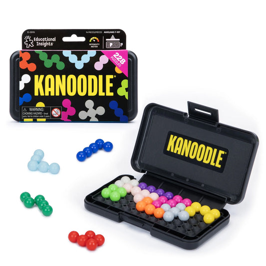 Kanoodle 3D Brain Teaser Puzzle Game, 228 Challenges, Ages 7+