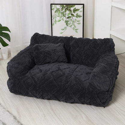 PawRelax™ Plush Bed 🐾 — Soft, Secure & Anxiety-Reducing